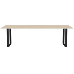 70/70 Table | 255 x 108 cm / 100.5 x 42.5" | Dining tables | Muuto