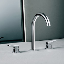 Al/23 Aboutwater Boffi E Fantini | 3-hole washbasin mixer | Wash basin taps | Fantini