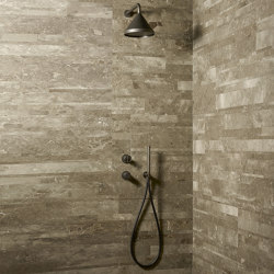Fontane Bianche Salvatori + Fantini | Built-in shower mixer, Rain showerhead, shower arm, shower set | Shower controls | Fantini