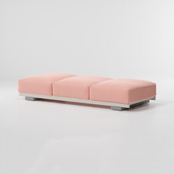 Molo Bench  3-seater | Modular seating elements | KETTAL