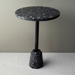 Conic Multi Color Dark Coffee Table | Tables d'appoint | Karoistanbul