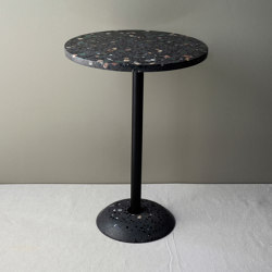Multi Color Dark Coffee Table | Tables d'appoint | Karoistanbul
