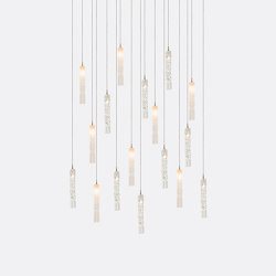 Twist 17 Mixed Colors | Suspended lights | Shakuff