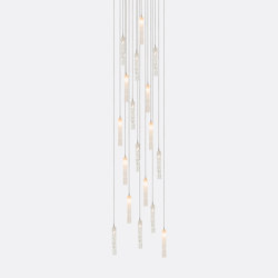 Twist 18 Mixed Colors | Suspended lights | Shakuff