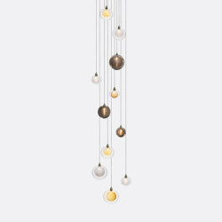 Kadur Drizzle 11 Mixed Colors | Suspended lights | Shakuff