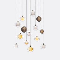 Kadur Drizzle 14 Mixed Colors | Suspended lights | Shakuff