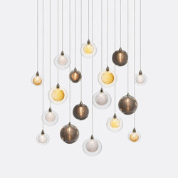 Kadur Drizzle 17 Mixed Colors | Suspended lights | Shakuff