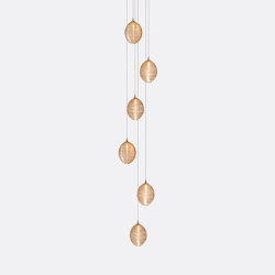 Cocoon 6 Amber | Suspended lights | Shakuff