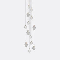 Cocoon 13 Clear | Suspended lights | Shakuff