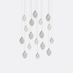 Cocoon 17 Clear | Suspended lights | Shakuff