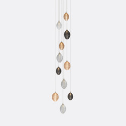Cocoon 11 Mixed Colors | Suspended lights | Shakuff