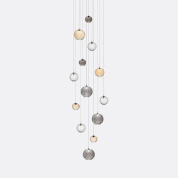 Globe 13 Mixed Colors | Suspended lights | Shakuff