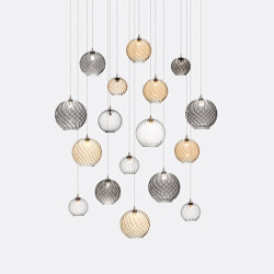 Globe 17 Mixed Colors | Suspended lights | Shakuff