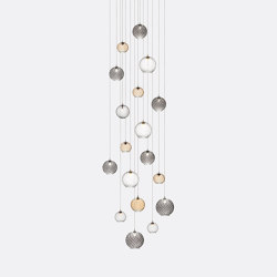 Globe 18 Mixed Colors | Suspended lights | Shakuff