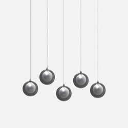 Kadur Frost 5 Grey Outer | Suspended lights | Shakuff