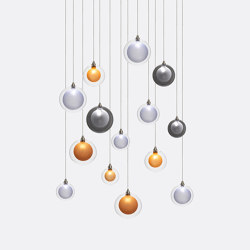 Kadur Frost 14 Mixed Colors | Suspended lights | Shakuff