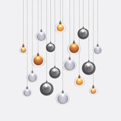 Kadur Frost 17 Mixed Colors | Suspended lights | Shakuff