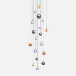 Kadur Frost 18 Mixed Colors | Suspended lights | Shakuff