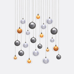 Kadur Frost 22 Mixed Colors | Suspended lights | Shakuff