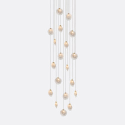 Crystal Shell 19 | Ceiling suspended chandeliers | Shakuff