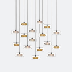 Halo 17 Mixed Colors | Suspended lights | Shakuff