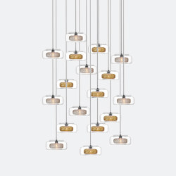 Halo 18 Mixed Colors | Suspended lights | Shakuff