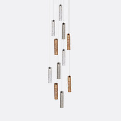 Mod Tube 11 Mixed Colors | Suspended lights | Shakuff
