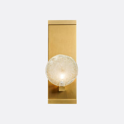 Crystal Shell Luxe Sconce