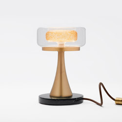 Halo Table Lamp - Gold Drizzle | Table lights | Shakuff