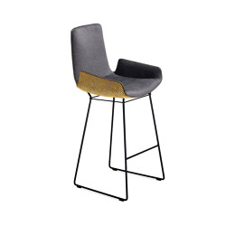 Amelie | Counter Armchair Low with wire frame | Counterstühle | FREIFRAU MANUFAKTUR