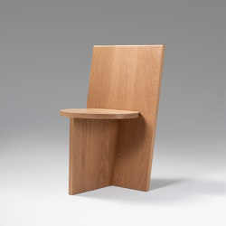 Three Plane Chair (White Oak) | Stühle | Roll & Hill