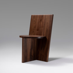 Three Plane Chair (Black Walnut) | Stühle | Roll & Hill