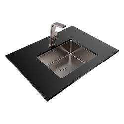 Fregaderos | FLEXLINEA RS15 50.40 SQ TITANIUM | Kitchen sinks | Teka