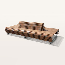 LUX | bench | without armrests | ondo