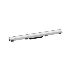 hansgrohe RainDrain Match Finish set shower drain 70 cm with height adjustable frame | Linear drains | Hansgrohe