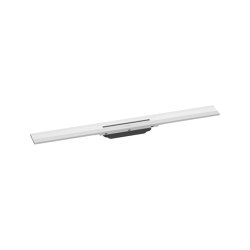 hansgrohe RainDrain Flex Finish set shower drain 80 cm cuttable for wall mounting | Linear drains | Hansgrohe