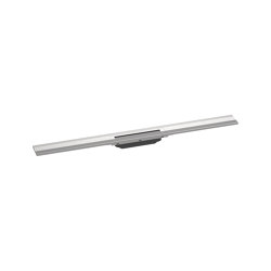 hansgrohe RainDrain Flex Finish set shower drain 90 cm cuttable for wall mounting | Linear drains | Hansgrohe