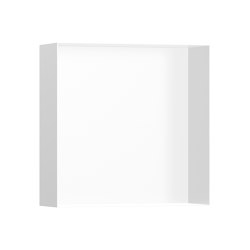hansgrohe XtraStoris Minimalistic Wall niche with open frame 30 x 30 x 10 cm | Bath shelves | Hansgrohe