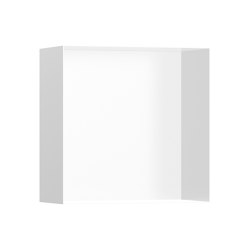 hansgrohe XtraStoris Minimalistic Wandnische mit offenem Rahmen 30 x 30 x 14 cm | Ablagen / Ablagenhalter | Hansgrohe