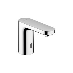 hansgrohe Vernis Blend Electronic basin mixer for cold water or pre-adjusted water mains connection 230 V | Wash basin taps | Hansgrohe