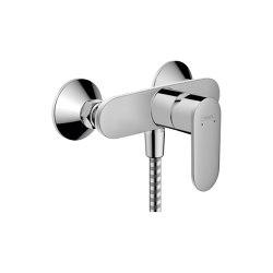 hansgrohe Vernis Blend Single lever shower mixer for exposed installation | Bath taps | Hansgrohe