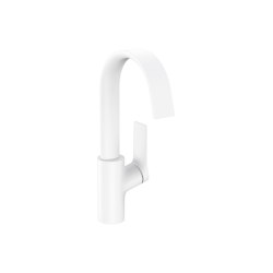 hansgrohe Vivenis Single lever basin mixer 210 with swivel spout and pop-up waste set | Wash basin taps | Hansgrohe