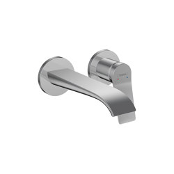 hansgrohe Vivenis Single lever basin mixer for concealed installation wall-mounted with spout 19,5 cm | Rubinetteria lavabi | Hansgrohe
