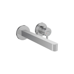 hansgrohe Finoris Single lever basin mixer for concealed installation wall-mounted with spout 22,5 cm | Wash basin taps | Hansgrohe