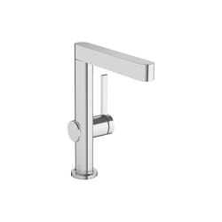 hansgrohe Finoris Single lever basin mixer 230 with swivel spout and push-open waste set | Robinetterie pour lavabo | Hansgrohe