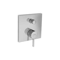 hansgrohe Finoris Single lever bath mixer for concealed installation with integrated security combination according to EN1717 | Shower controls | Hansgrohe