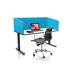 ATG silent.desk - two-sided connector |  | silent.office.wall
