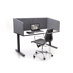 ATG silent.desk - two-sided connector |  | silent.office.wall