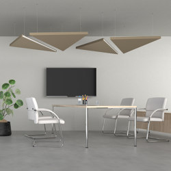 Sail a sospensione | Sound absorbing ceiling systems | Caruso Acoustic