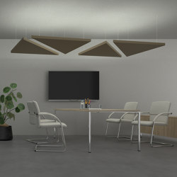 Sail a sospensione | Sound absorbing ceiling systems | Caruso Acoustic